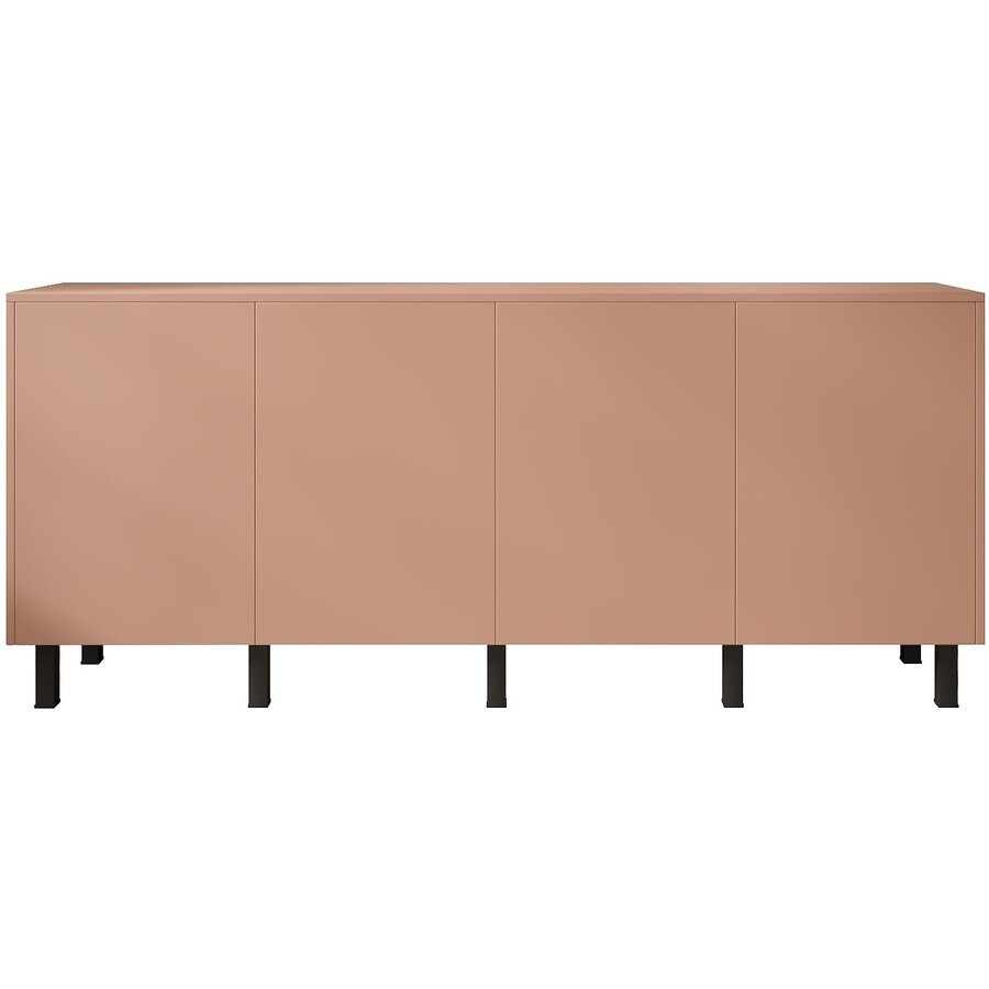 Pastell Ayaya 203 cm Dressoir Abrikoos Pastell Ayaya 203 cm Dressoir Abrikoos