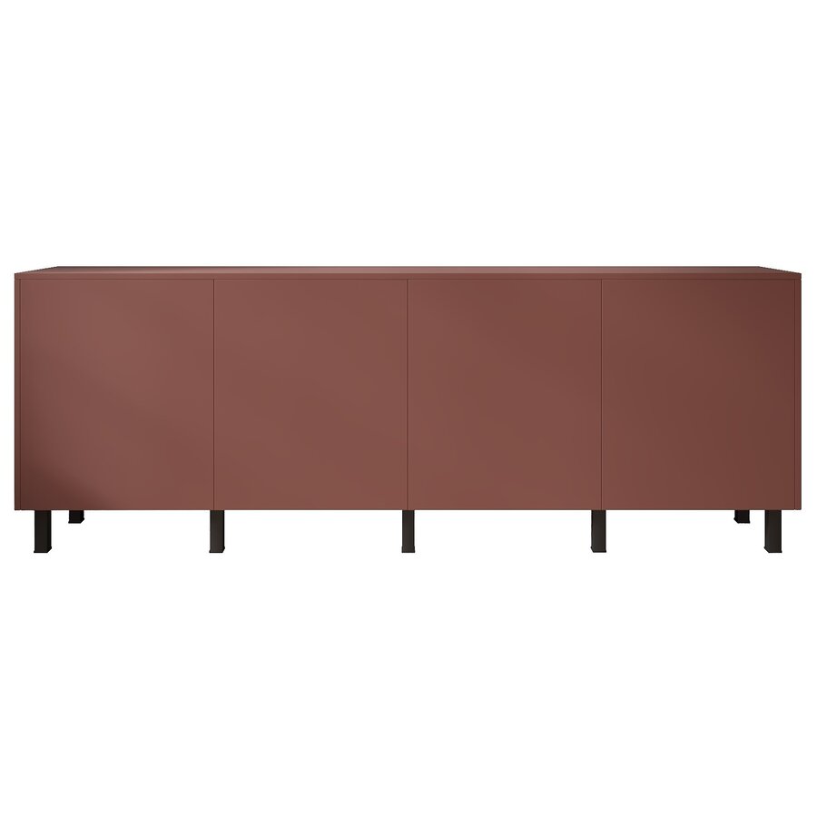 Pastell Ayaya 243 cm Dressoir Oxydrood Pastell Ayaya 243 cm Dressoir Oxydrood