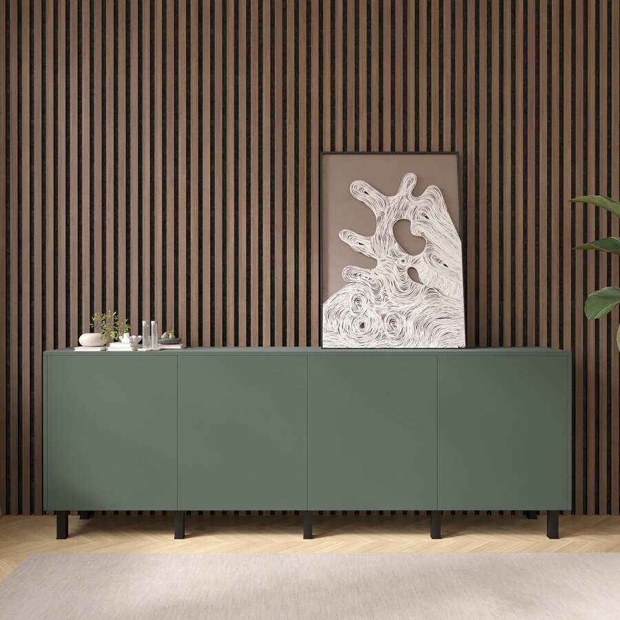Pastell Ayaya 243 cm Dressoir Eucalyptus Pastell Ayaya 243 cm Dressoir Eucalyptus