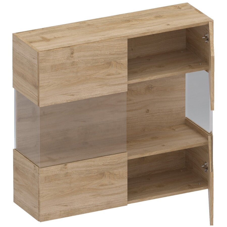 Infinity 2.0 Kadiz Eiken / Cashmere TV Meubel Set 65 Infinity 2.0 Kadiz Eiken / Cashmere TV Meubel Set 65