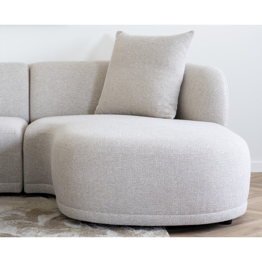 Kingston Natural 2-Zits + Chaise Lounge Rechts Kingston Natural 2-Zits + Chaise Lounge Rechts