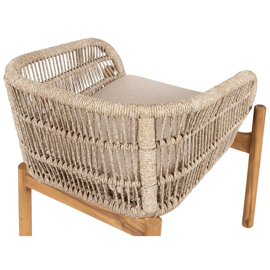 Terracina Eetkmaerstoel Acacia/Beige Terracina Eetkmaerstoel Acacia/Beige