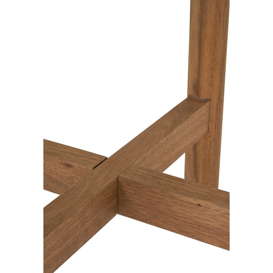 Terracina Ronde Bijzettafel Acacia/Terrazo Terracina Ronde Bijzettafel Acacia/Terrazo