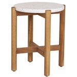 House Nordic Terracina Ronde Bijzettafel Acacia/Terrazo House Nordic Terracina Ronde Bijzettafel Acacia/Terrazo