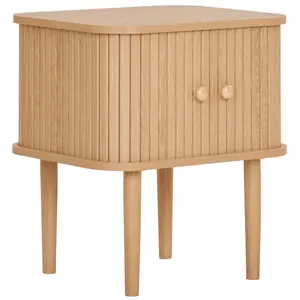 House Nordic Nikko Natural Bijzettafel met 2 Deuren