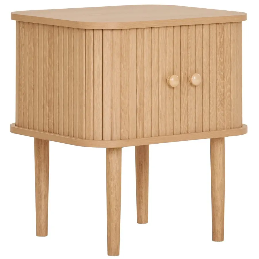 Nikko Natural Bijzettafel met 2 Deuren Nikko Natural Bijzettafel met 2 Deuren