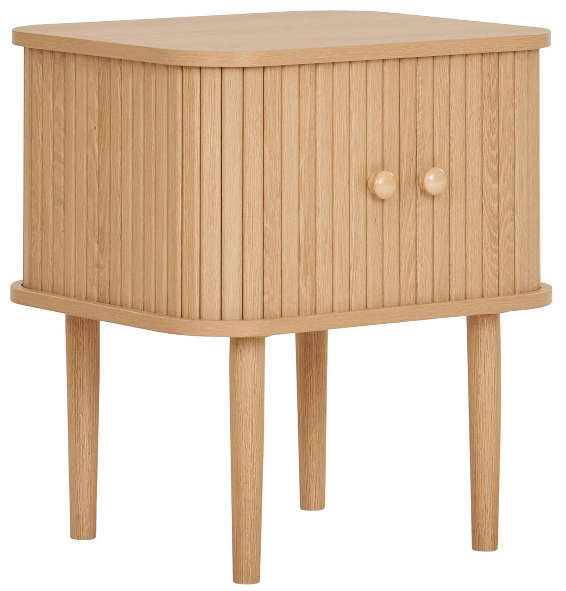 House Nordic Nikko Natural Bijzettafel met 2 Deuren