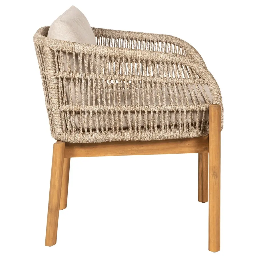 Terracina Ronde Tuinset Acacia/Beige Terracina Ronde Tuinset Acacia/Beige