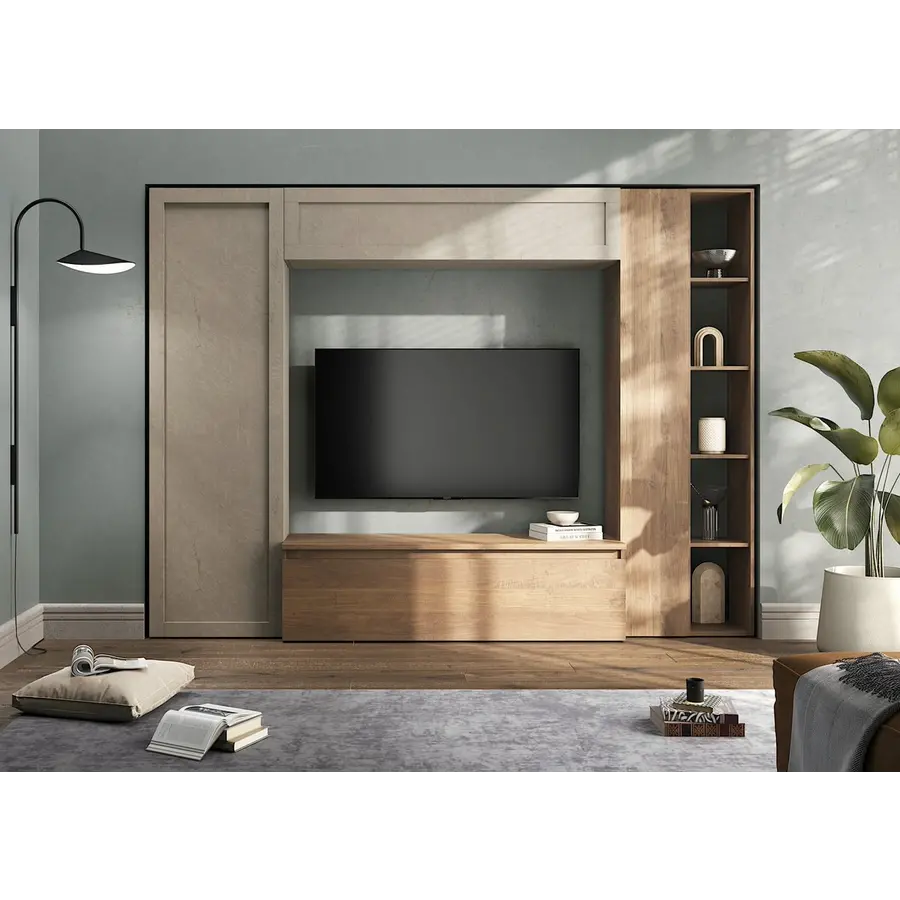 Infinity 2.0 Breed Staande Kolomkast met Kader Argilla