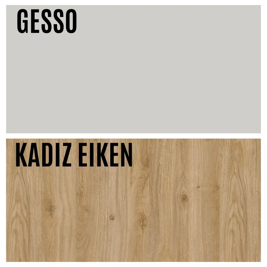 Infinity 2.0 Gesso / Kadiz Eiken TV Meubel Set 70 Infinity 2.0 Gesso / Kadiz Eiken TV Meubel Set 70