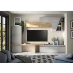 Benvenuto Design Infinity 2.0 Gesso / Kadiz Eiken TV Meubel Set 70 Benvenuto Design Infinity 2.0 Gesso / Kadiz Eiken TV Meubel Set 70