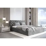 Trae Mobler Vegas III 140 x 200 cm Gestoffeerd Bed Donkergrijs Trae Mobler Vegas III 140 x 200 cm Gestoffeerd Bed Donkergrijs