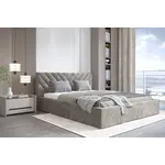 Trae Mobler Vegas III 180 x 200 cm Gestoffeerd Bed Grijs Trae Mobler Vegas III 180 x 200 cm Gestoffeerd Bed Grijs
