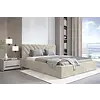 Vegas III 140 x 200 cm Gestoffeerd Bed Creme