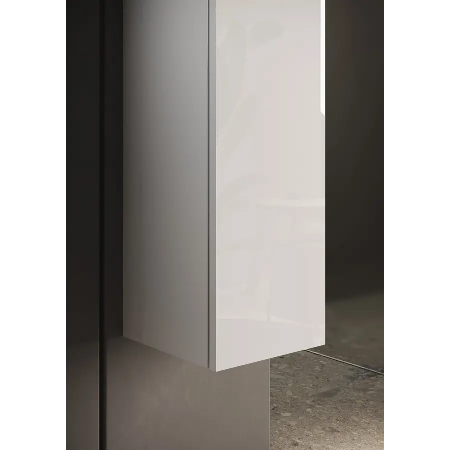 Start Hoogglans Wit Badkamer Wandkast H138 Start Hoogglans Wit Badkamer Wandkast H138