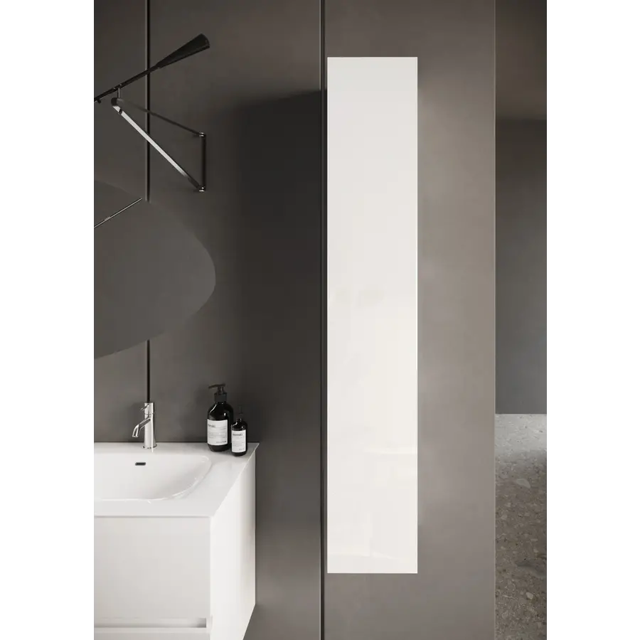 Start Hoogglans Wit Badkamer Wandkast H138 Start Hoogglans Wit Badkamer Wandkast H138