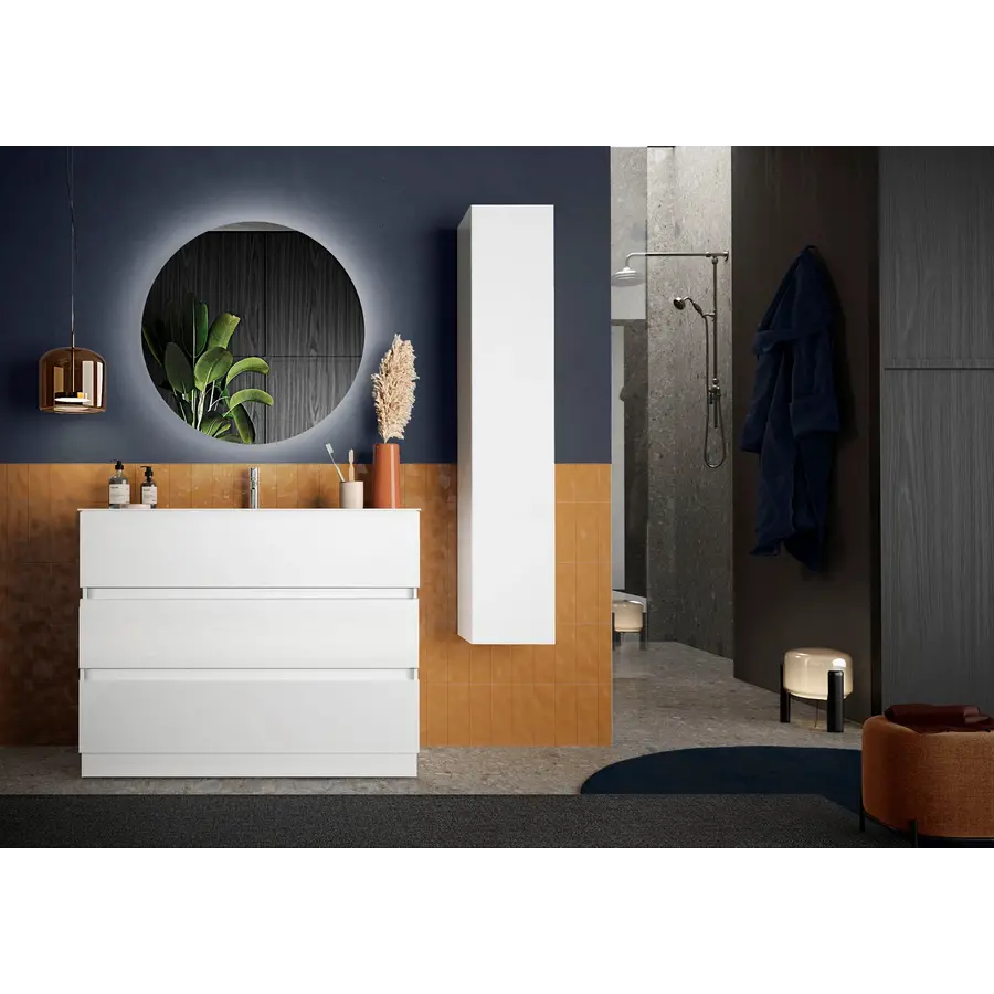 Start HG Wit 80 cm Staand Wastafel en Onderkast Start HG Wit 80 cm Staand Wastafel en Onderkast