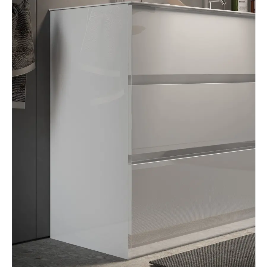 Start HG Wit 100 cm Staand Wastafel en Onderkast Start HG Wit 100 cm Staand Wastafel en Onderkast