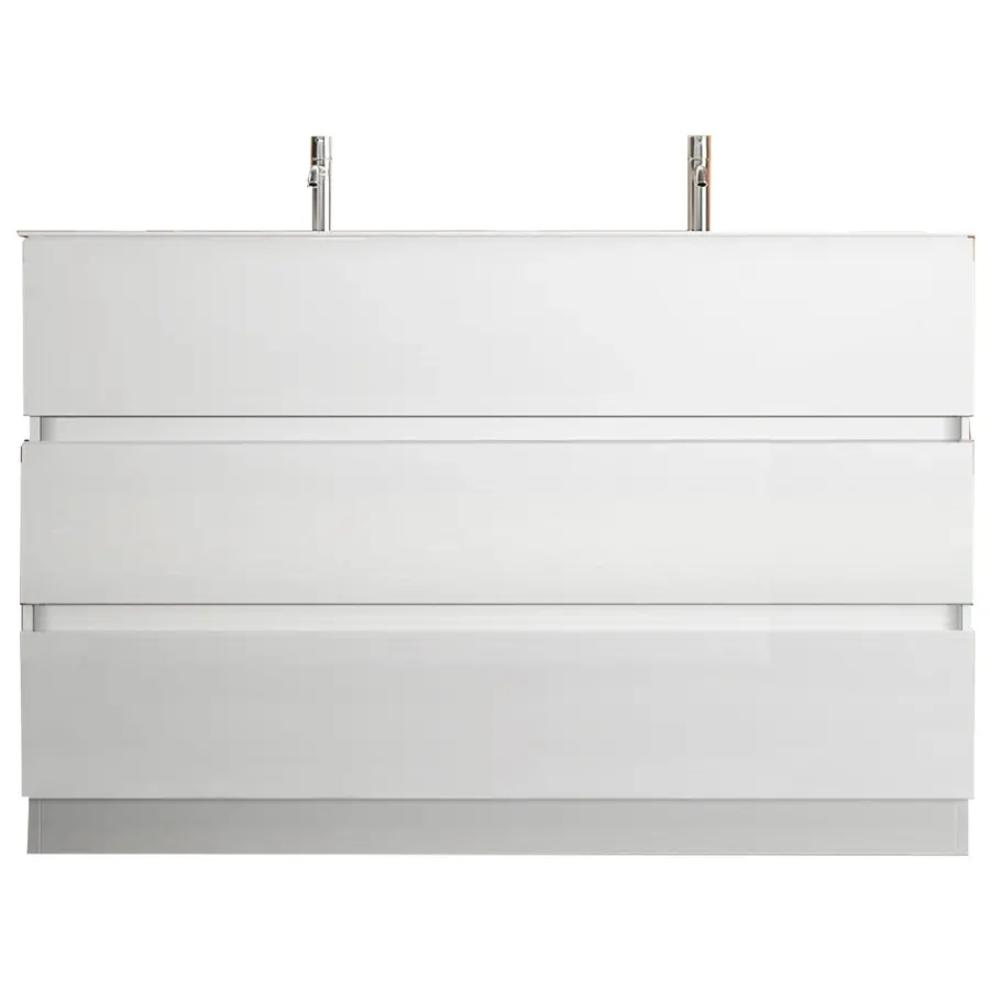 Start HG Wit 120 cm Staand Wastafel en Onderkast Start HG Wit 120 cm Staand Wastafel en Onderkast