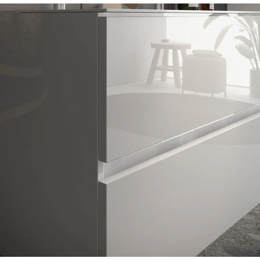 Start HG Wit 80 cm Zwevend Wastafel en Onderkast Start HG Wit 80 cm Zwevend Wastafel en Onderkast