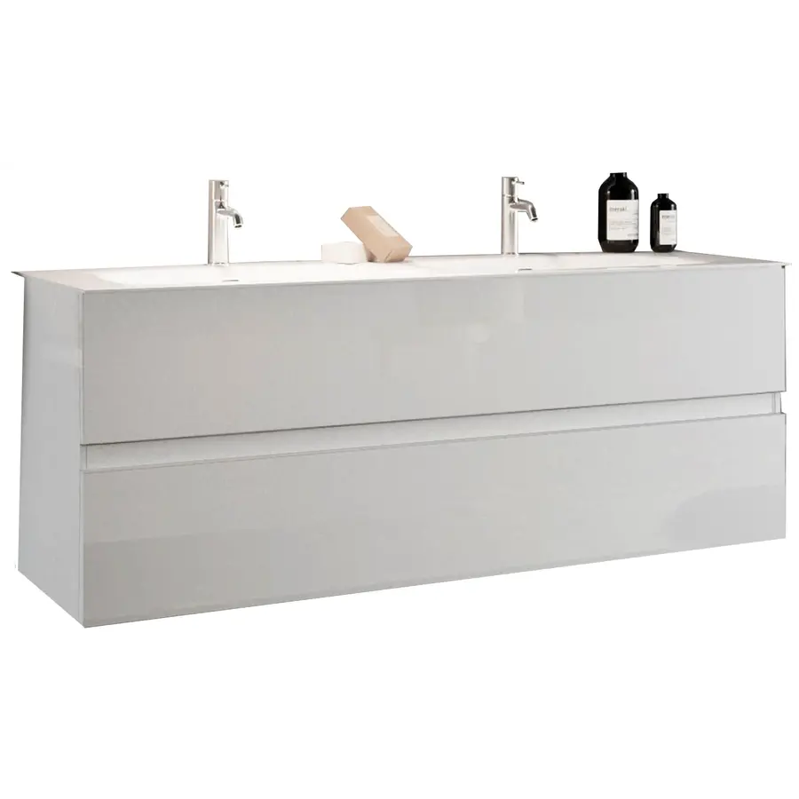 Start HG Wit 120 cm Zwevend Wastafel en Onderkast Start HG Wit 120 cm Zwevend Wastafel en Onderkast