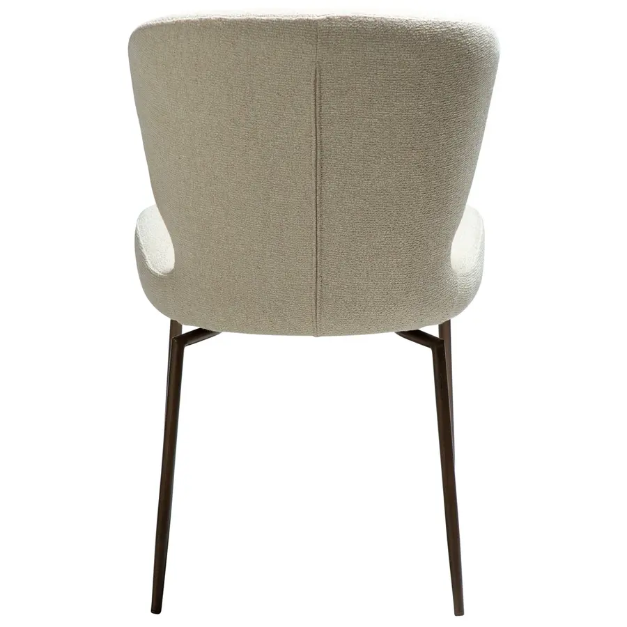 Glory Amandel Bouclé Draaistoel Glory Amandel Bouclé Draaistoel