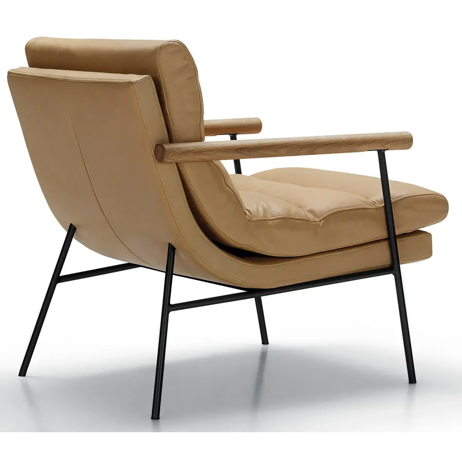 Bill Aniline Leer Armstoel Lage Rugleuning Bill Aniline Leer Armstoel Lage Rugleuning