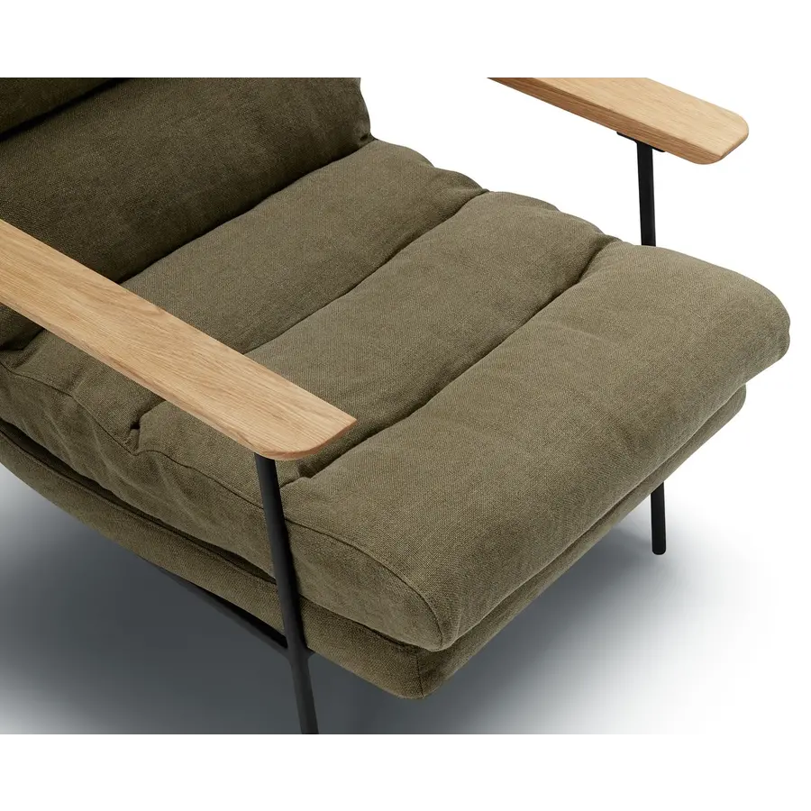 Bill Linen Exclusive Armstoel Lage Rugleuning Bill Linen Exclusive Armstoel Lage Rugleuning