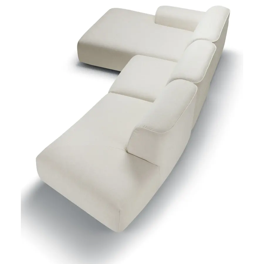 Emily Candy Chaise Longue + Wide Armstoel + Bench Round Emily Candy Chaise Longue + Wide Armstoel + Bench Round