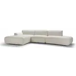 Sits Emily Candy Chaise Longue + Wide Armstoel + Bench Round Sits Emily Candy Chaise Longue + Wide Armstoel + Bench Round
