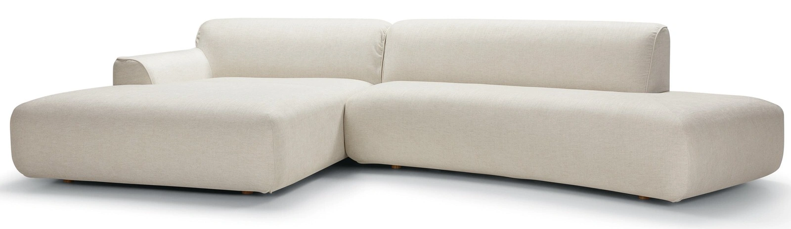 Sits Emily Candy Chaise Longue Wide + Bench Round
