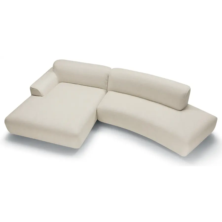 Emily Candy Chaise Longue Wide + Bench Round Emily Candy Chaise Longue Wide + Bench Round