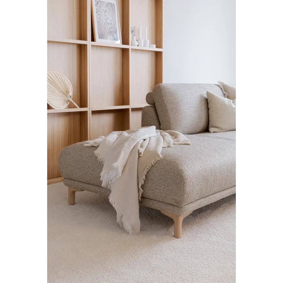 Edvin Rock 3-Zits + Hoekbank met Bench Edvin Rock 3-Zits + Hoekbank met Bench