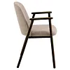 Lloyd Eetkamerstoel Gerookt Eiken / Beige Bouclé