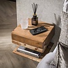 Shelve Nachtkastje Wandgemonteerd met Plank