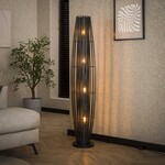 Davidi Design Eda Houtskool Zwart Vloerlamp 4L Davidi Design Eda Houtskool Zwart Vloerlamp 4L