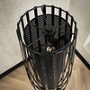 Eda Houtskool Zwart Vloerlamp 4L