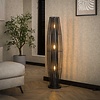 Eda Houtskool Zwart Vloerlamp 3L