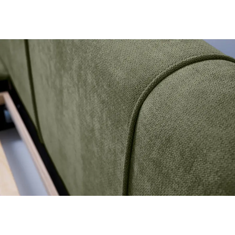 Tulla 160 x 200 cm Gestoffeerd Bed Olijfgroen Tulla 160 x 200 cm Gestoffeerd Bed Olijfgroen