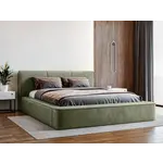Trae Mobler Tulla 180 x 200 cm Gestoffeerd Bed Olijfgroen Trae Mobler Tulla 180 x 200 cm Gestoffeerd Bed Olijfgroen