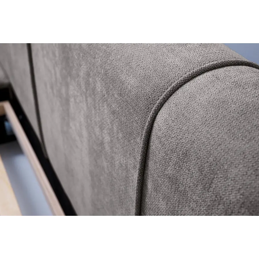 Tulla 160 x 200 cm Gestoffeerd Bed Grijs Tulla 160 x 200 cm Gestoffeerd Bed Grijs