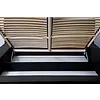 Tulla 160 x 200 cm Gestoffeerd Bed Zwart