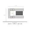 Infinity 2.0 Cashmere / Mercure Eiken TV Meubel Set 76