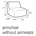 Emily 1-Zits 72 cm Emily 1-Zits 72 cm