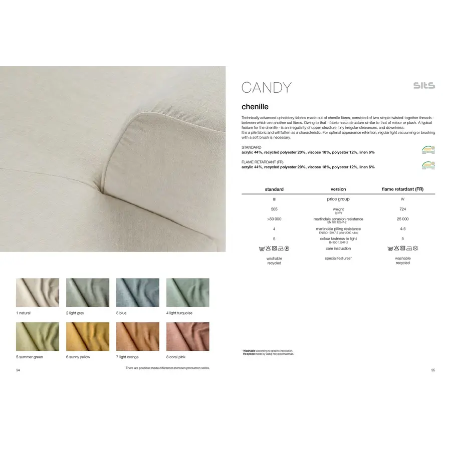 Emily Chaise Longue 146 x 188 cm Links/Rechts