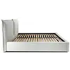 Werona 140 x 200 cm Gestoffeerd Bed Gebroken Wit