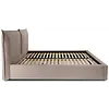 Werona 140 x 200 cm Gestoffeerd Bed Taupe