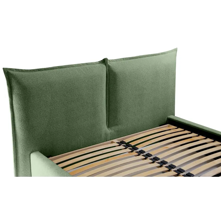 Werona 180 x 200 cm Gestoffeerd Bed Bosgroen Werona 180 x 200 cm Gestoffeerd Bed Bosgroen