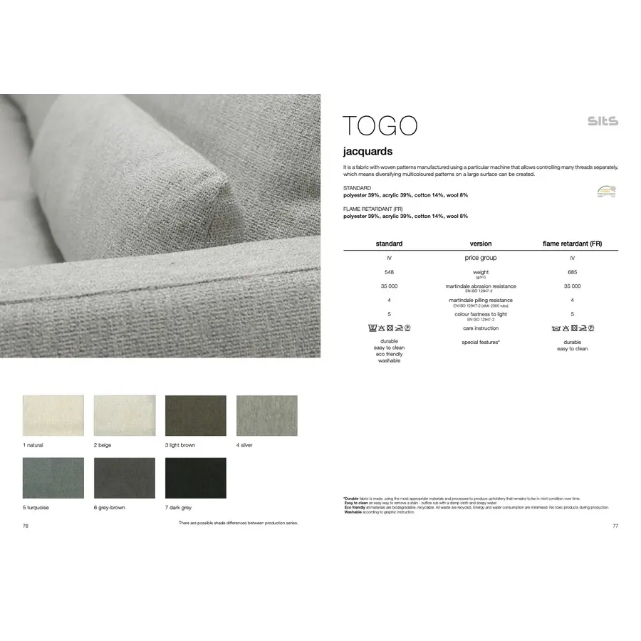 Edvin Chaise Longue 115 x 171 cm Rechts/Links