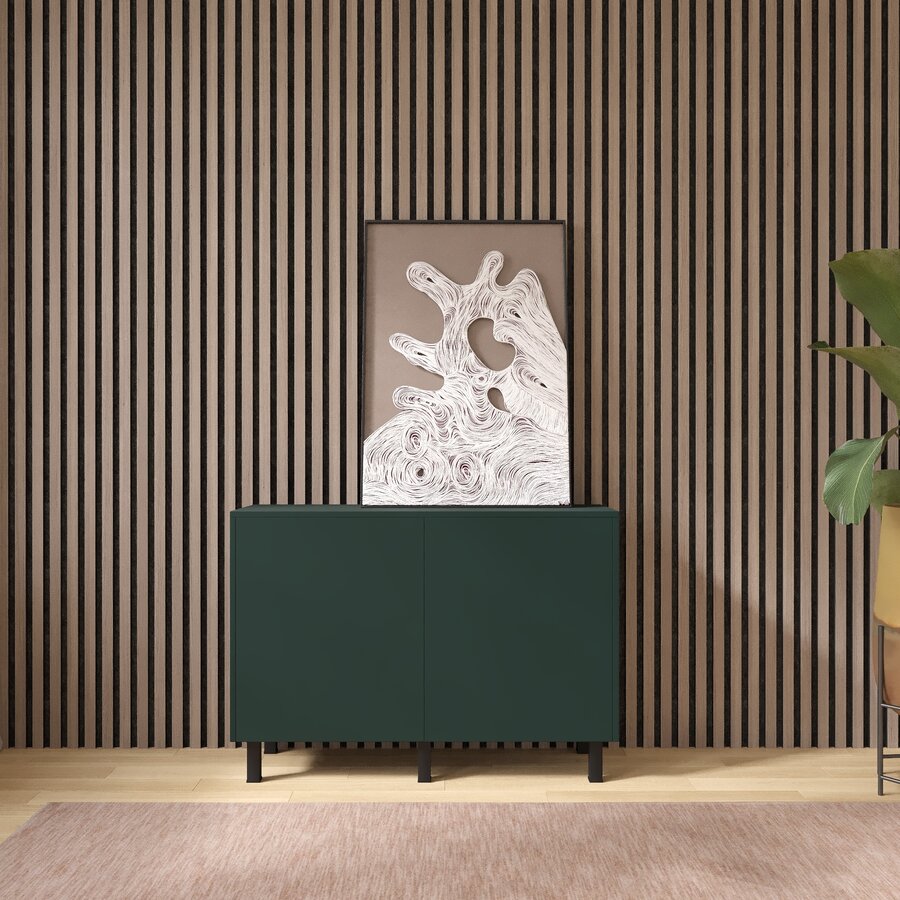 Soft Pro Ayaya 123 cm Dressoir Groen